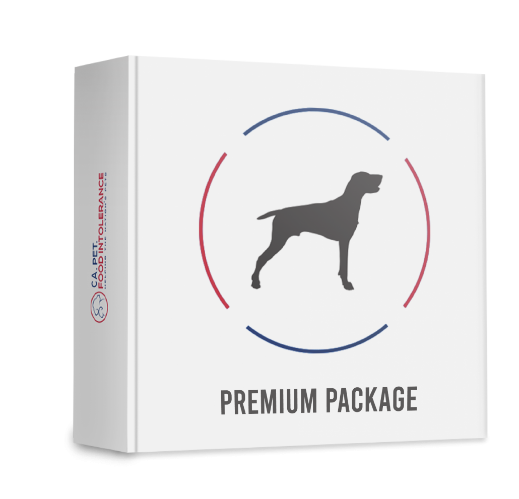 Dog Intolerance Test (Premium) CA Pet Food Intolerance